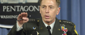 U.S. Army Gen. David Petraeus, the commander of Multi-National Force - Iraq, briefs reporters at the Pentagon April 26, 2007, on his view of the current military situation in Iraq. DoD photo by R.D. Ward. (Released)